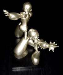 photo d'illustration pour l'article goodie:Statue Megaman 25eme Anniversaire